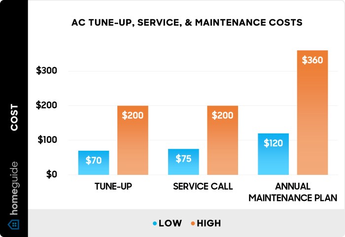 2022 AC Tune Up Cost | Cost of AC Maintenance