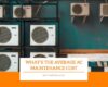 What's The Average AC Maintenance Cost?